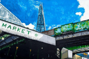 Borough Market & The Shard, London, Limited Edition Print